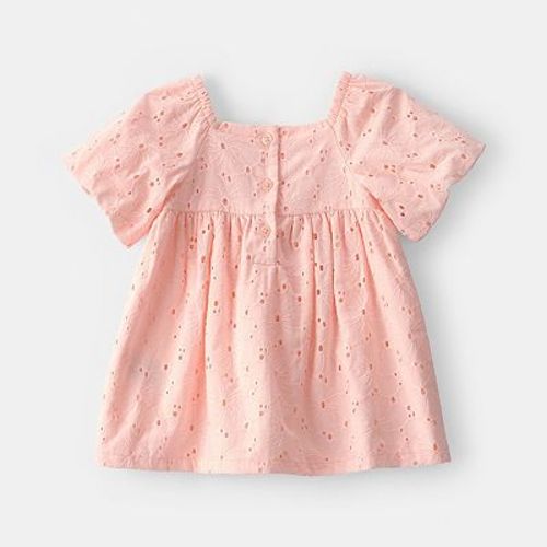 Baby Girl Carter's Short Sleeve Eyelet Dress