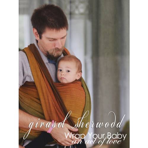 Handwoven Baby Wrap: Girasol Sherwood Fair Trade Carrier