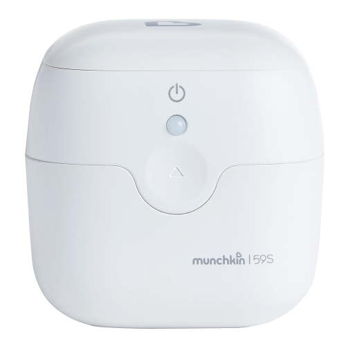 Munchkin® Mini Portable UV-C Pacifier and Bottle Nipple Sanitizer, Keep Clean, White