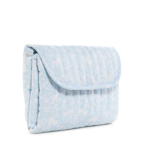 Quilted Changing Mat - Woodland Blue