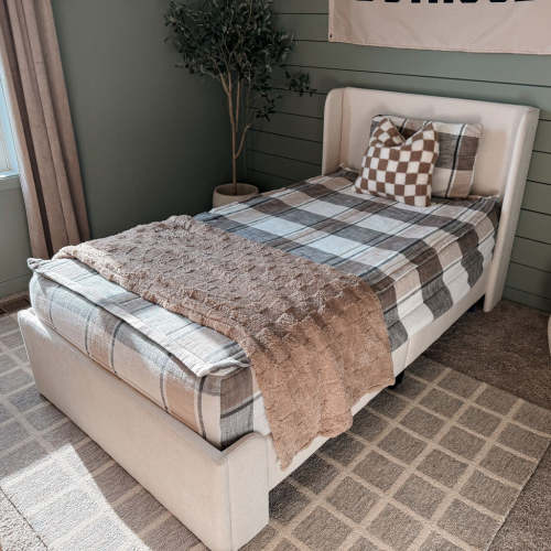 Nicholas Upholstered Twin Bed