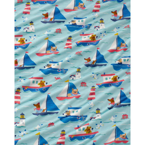 Nautical Paws Large Cloud Blanket | Little Sleepies