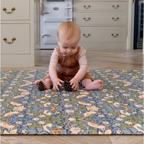 Morris & Co. The Strawberry Thief Play Mat – Totter and Tumble LLC