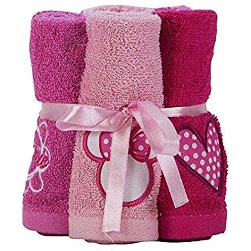Disney Minnie Mouse Washcloth Bundle