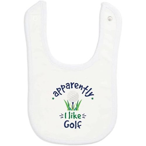 ChalkTalkSPORTS Golf Baby & Infant Bibs | Soft Microfiber Golfing Baby Bibs