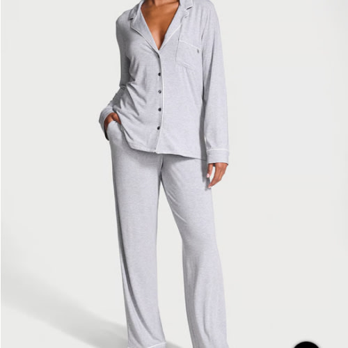 Modal Soft Long Pajama Set