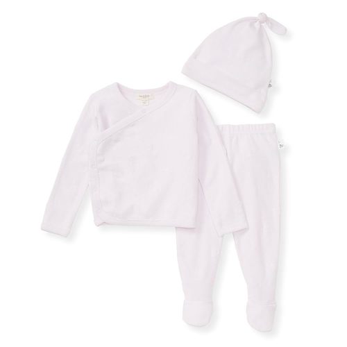 Burt's Bees Baby baby-girls Unisex Baby Take Me Home Set, 3-piece Top, Pant, and Hat Bundle