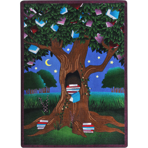 Joy Carpets Reading Tree by Joy Carpets Area Rug | Wayfair