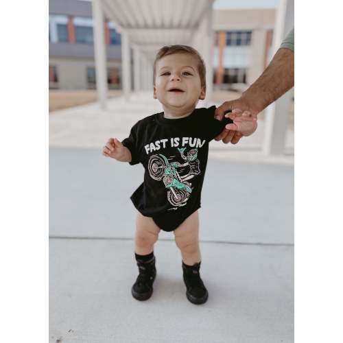 Fast Is Fun Baby Romper