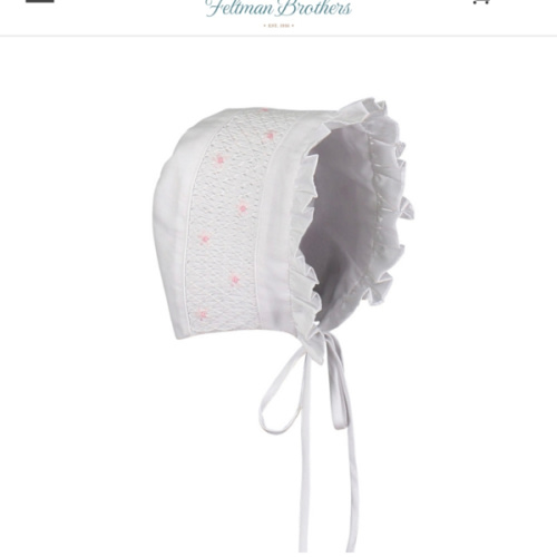 Girls Smocked Bonnet | Feltman Brothers