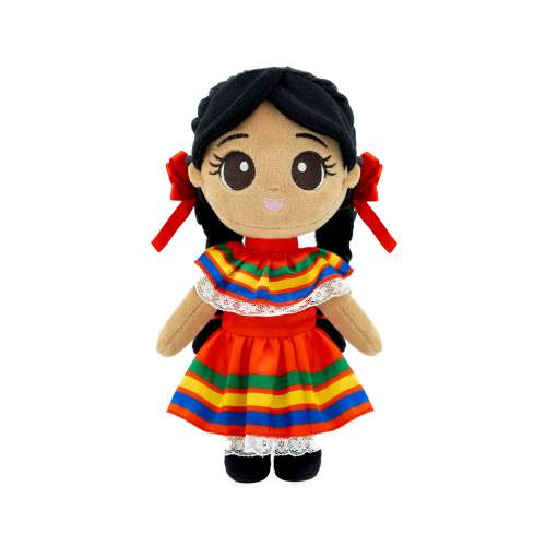 Morning Lavender Joeydolls - Mini Cultural Dolls - Mini Mexican - Xochitl