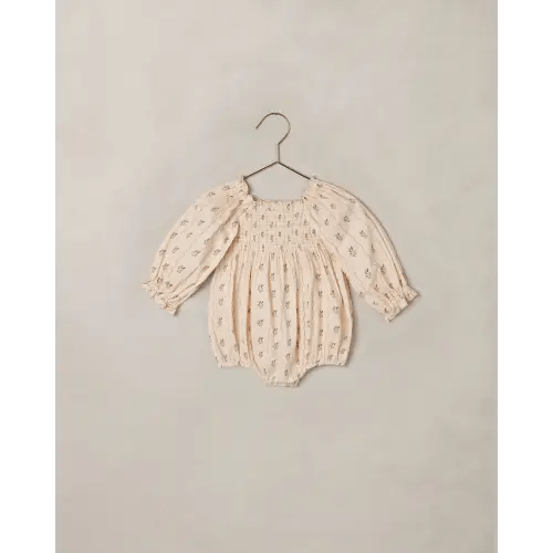 Autumn Romper Floral Stripe