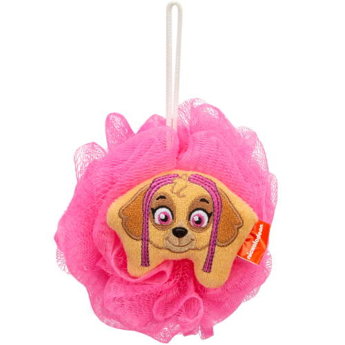 PAW Patrol Kids Skye Bath Loofah Pouf, Pink