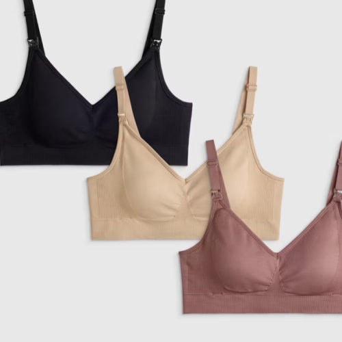 Seamless Nursing Bra 3 Pack