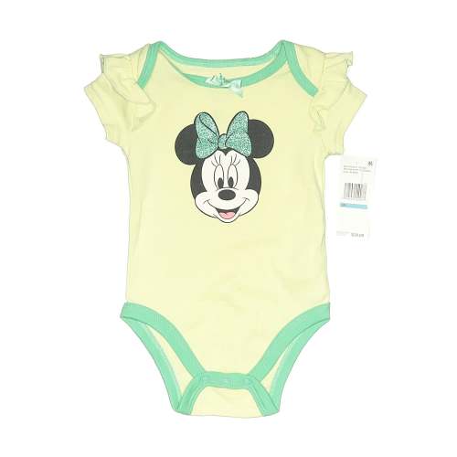 Disney Green Short Sleeve Onesie 6-9 MO / 9 MO