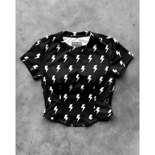 Women's Cropped Active Tee in Jagger