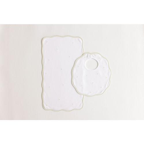 Bib & Burp – Sage Dots