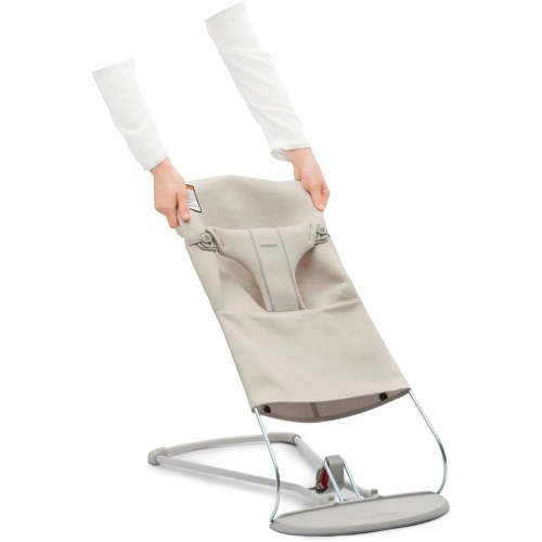 Extra Fabric Seat for Bouncer Bliss - Light Beige / 3D Jersey