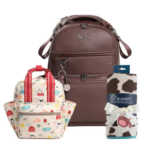 Espresso Mommy & Me Bundle - Farm – Itzy Ritzy