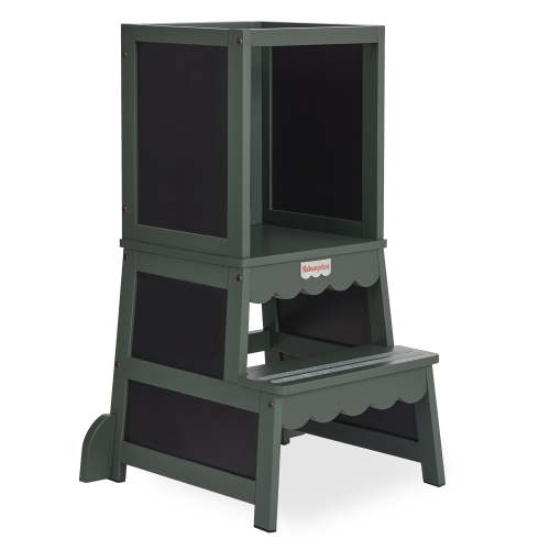 Fisher Price by Dream On Me Wonderstep Step Stool, Forest Green