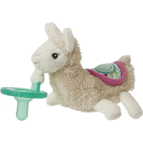 Mary Meyer WubbaNub Infant Pacifier, 6-Inches, Lily Llama 1 Count (Pack of 1)
