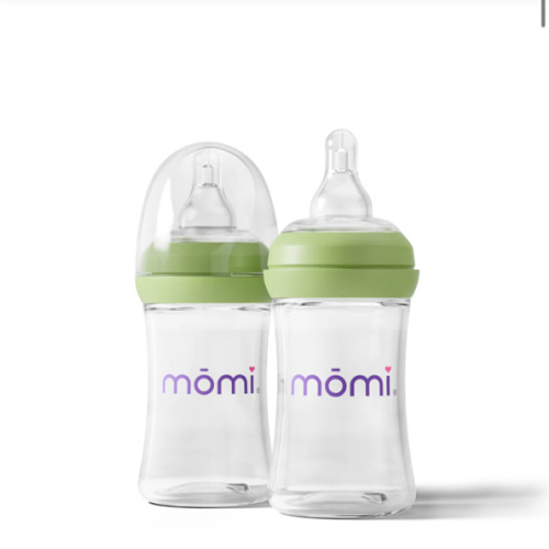 momi vibes breast-like bottle sets - pistachio