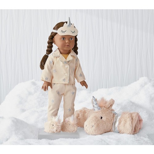 Unicorn Götz Doll With Sleepover Set Collection