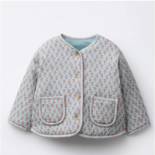 FLORAL QUILTED JACKET - Multicolored | ZARA United States