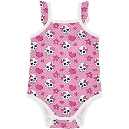 Baby Girls Sleeveless Bodysuit Valentine's Beagle Dog Cotton Baby Clothes 0-24 Months Soft Rompers