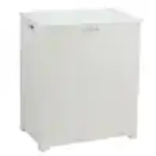 Oceanstar Storage Laundry Hamper in White RH5513WHITE