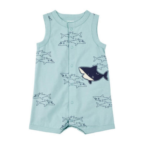 Carter's Baby Boys Sleeveless Animal Romper