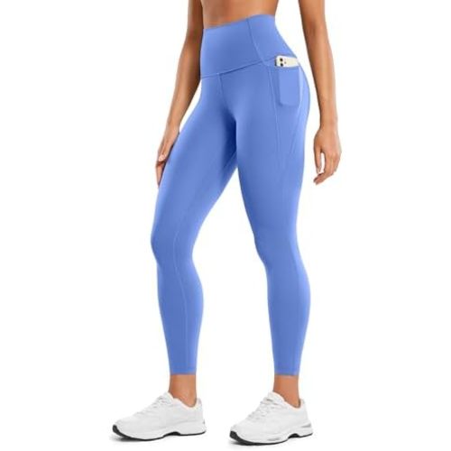 CRZ YOGA Butterluxe Workout Leggings Pockets 25'' - High Waisted Gym Womens Yoga Pants Buttery Soft