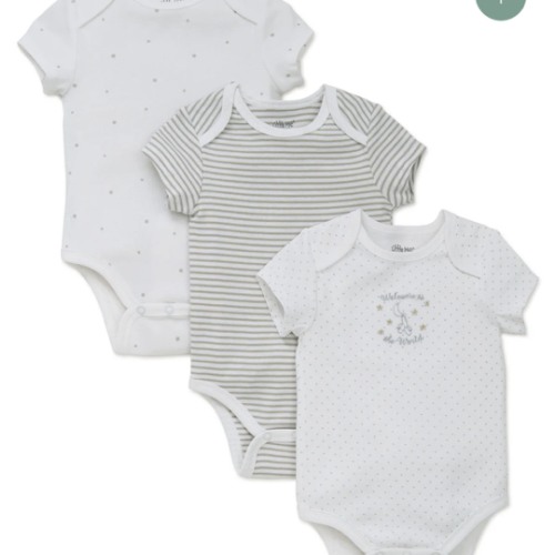 Newborn 3-Pack Bodysuits