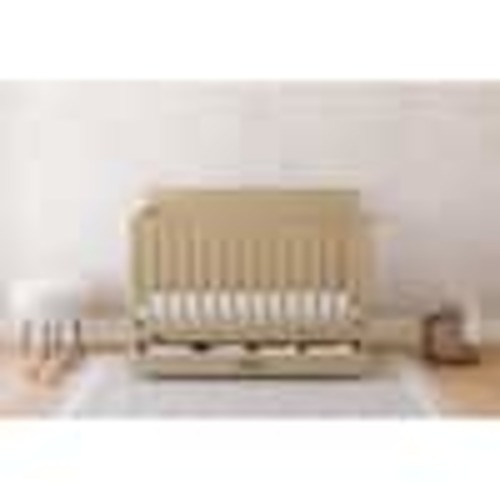 Graco Tristan Driftwood 5-in-1 Convertible Crib with Drawer 04589-407