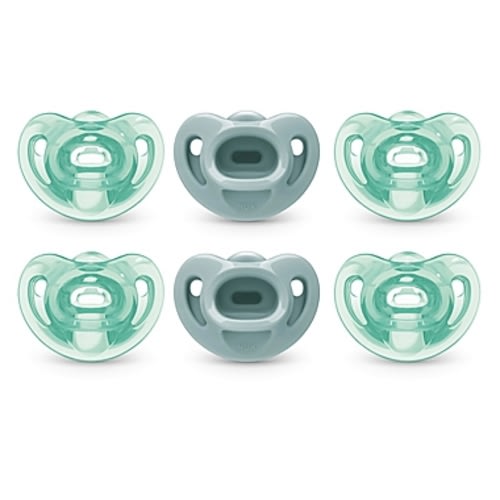 NUK® Comfy™ 6-18M 6-Pack Orthodontic Pacifiers in
