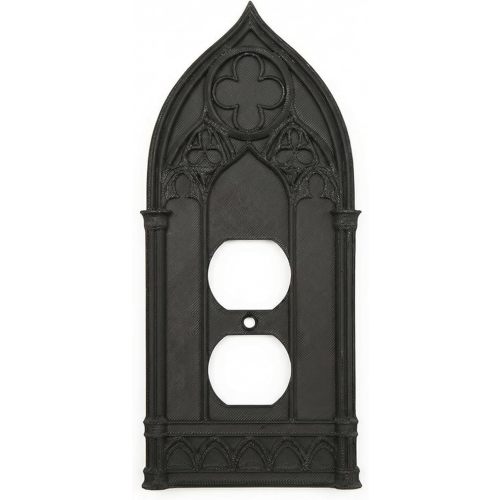 Gothic Cathedral Light Switch Cover – Turn a Plain Wall into a Statement