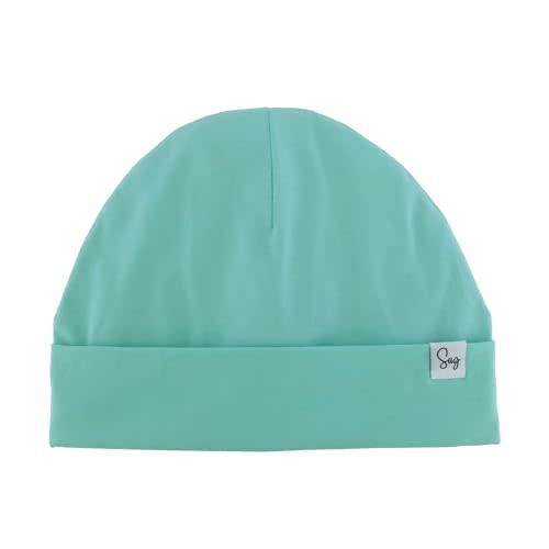 Jersey Beanie Hat for Newborn Baby Boys Girls Silky Satin Lined Hats Bonnet Toddler Infant Little Kids Beanies Caps