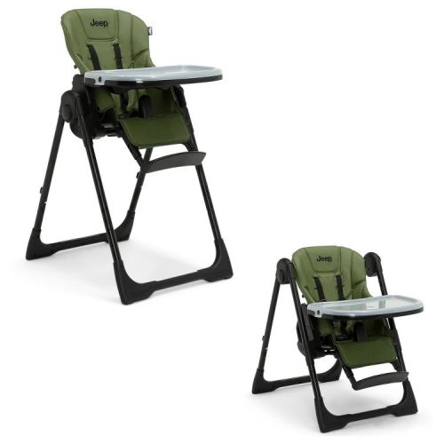 Jeep Classic Convertible 2-in-1 High Chair - Olive Green