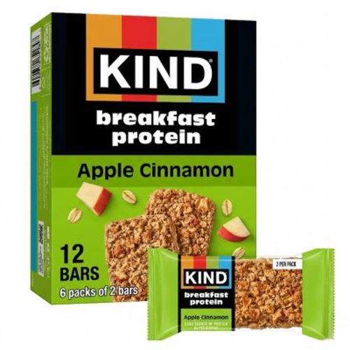 KIND Breakfast Protein Bars Apple Cinnamon - 8g Protein - 10.58oz/12ct