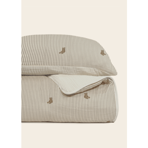 Oilo™ Studio Bear Muslin Quilt & Sham Set