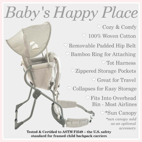 TotPack Backpack Style Baby Carrier