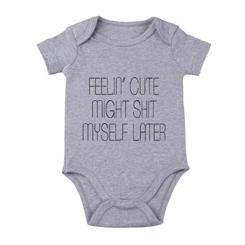 listery Funny Romper Cute Novelty Infant Baby Bodysuit Funny Baby infant Pregnancy Announcements
