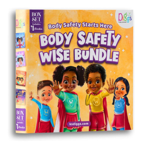 Body Safety Wise Bundle Set 1 (4 Book Box Set: Consent, Boundaries, Bodily Autonomy, Body Safety)
