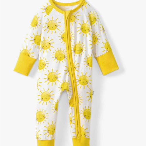 Little Sleepies Pajamas for Baby Boys & Girls, Viscose from Bamboo Baby Pajamas, Preemie & Newborn Sleepers, 2-Way Zipper PJs