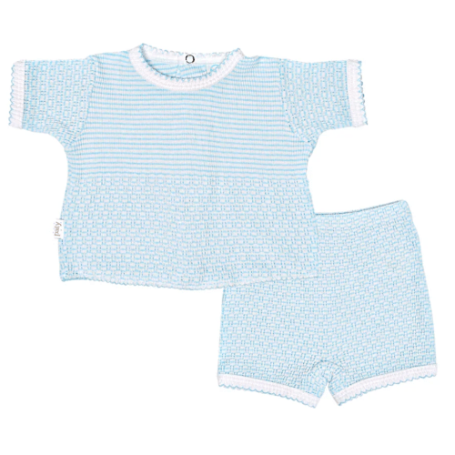 Paty Shorts Set-Blue – Littles on 5th
