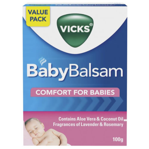 CHEMIST WAREHOUSE Vicks VapoRub BabyBalsam 100g