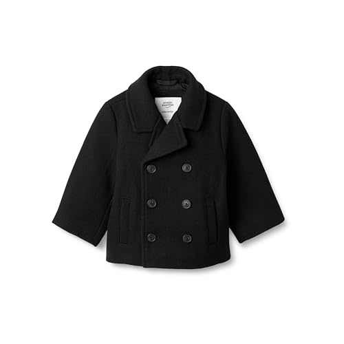 Amazon Essentials x Sofia Grainge Toddlers and Baby Boys' Wool Blend Double Breasted Coat