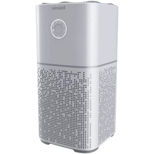 BISSELL Air180 Air Purifier For Home, Bedroom, HEPA Filter, Filters Smoke, Allergies, Pet Dander, Odor, Dust, Gray, 3496+