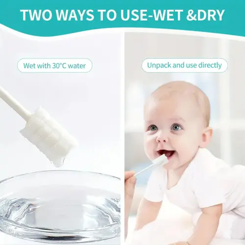 baby tongue cleaner newborn baby toothbrush 48pcs 96pcs - Temu