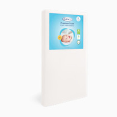 Graco Premium Foam Crib & Toddler Mattress - White